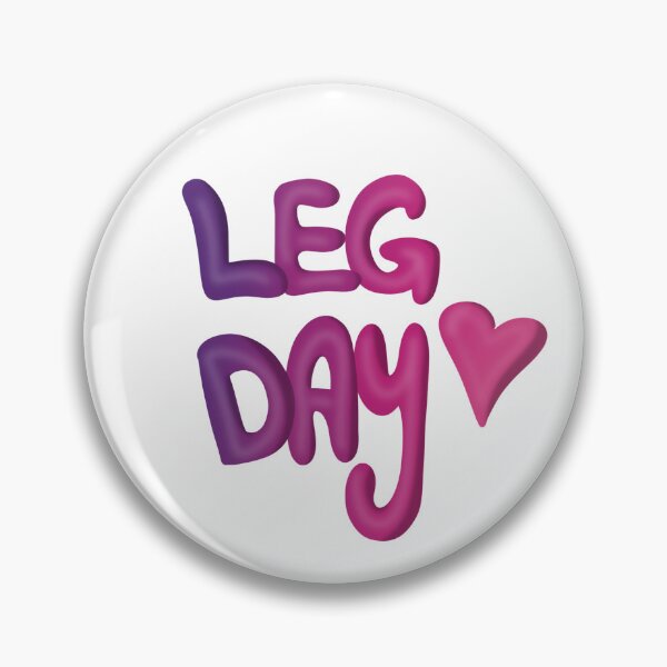 Item preview, Leg Day Pink 3D designed and sold by NutritionwithKen.
