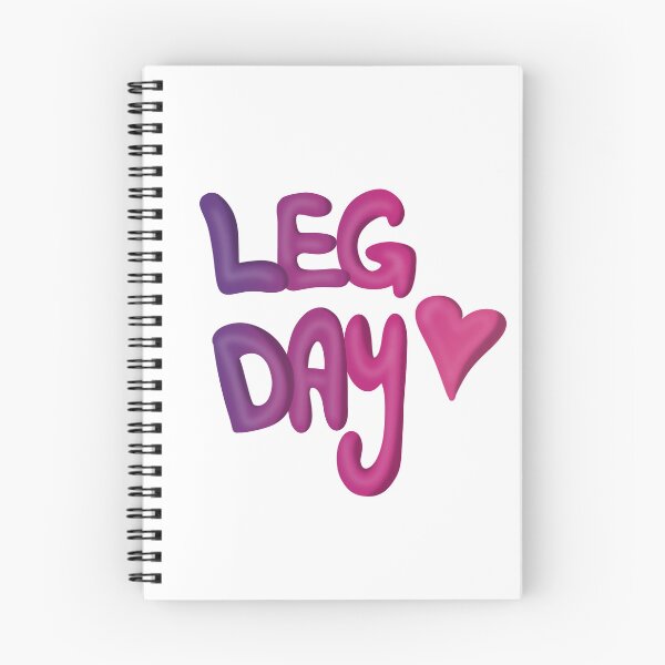 Item preview, Leg Day Pink 3D designed and sold by NutritionwithKen.