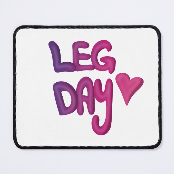 Item preview, Leg Day Pink 3D designed and sold by NutritionwithKen.