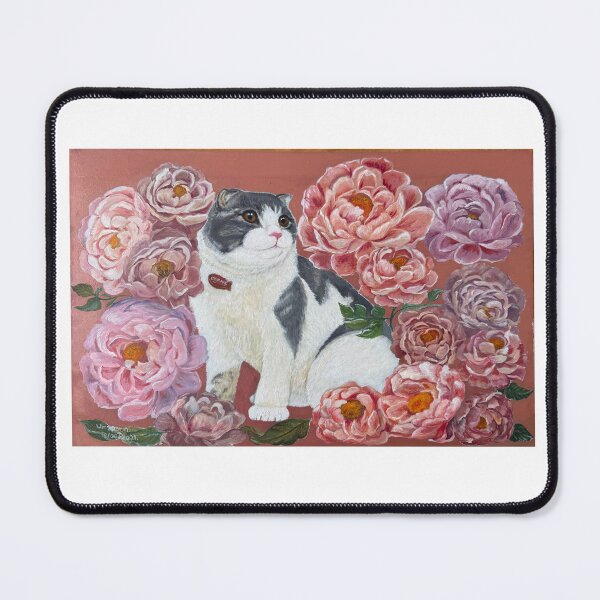 Item preview, Rose Garden Cat Dreamscape designed and sold by Umami-Kook.