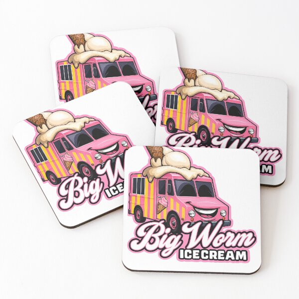 Item preview, Big Worm Ice cream designed and sold by American Artist Designs.