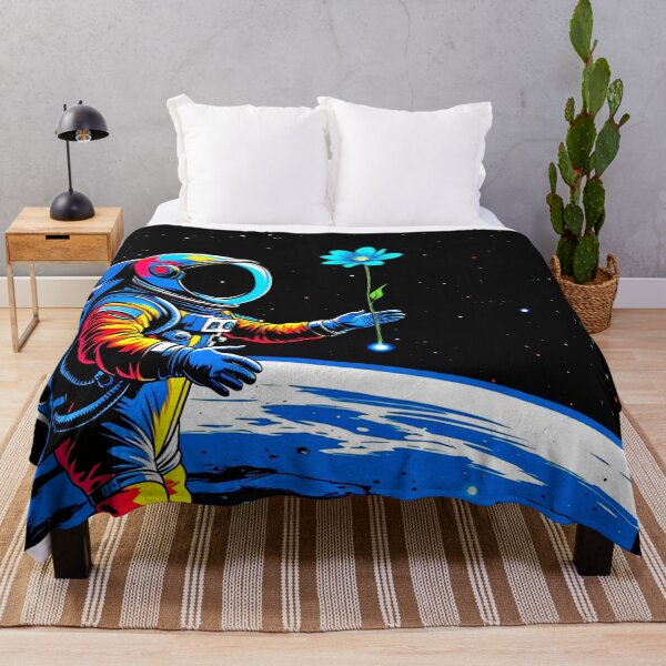 Item preview, Astronaut with Flower in Deep Space Special 2 designed and sold by AlCosmos.