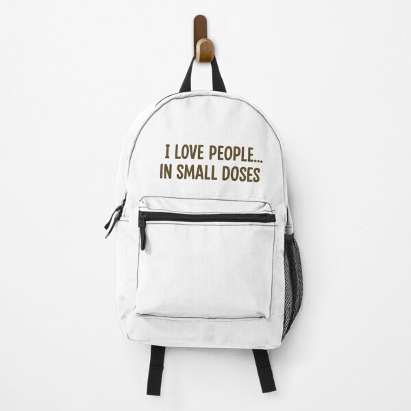 Item preview, Funny Introvert Quote – People in Small Doses designed and sold by LaserKey.