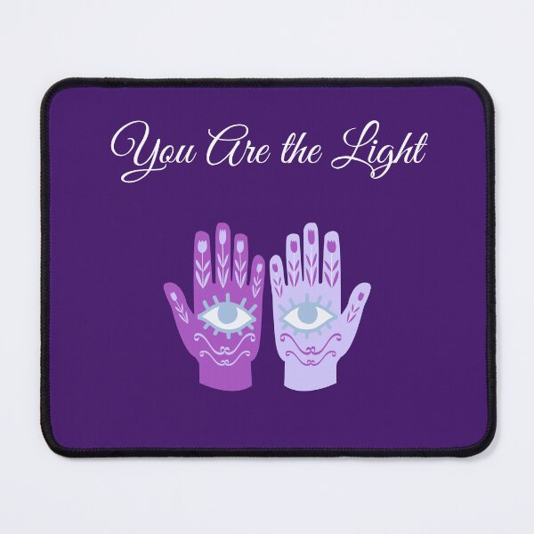 Item preview, You Are the Light - Lightworker Affirmation Tee / Print designed and sold by Spiritual Connection.
