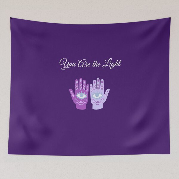 Item preview, You Are the Light - Lightworker Affirmation Tee / Print designed and sold by Spiritual Connection.