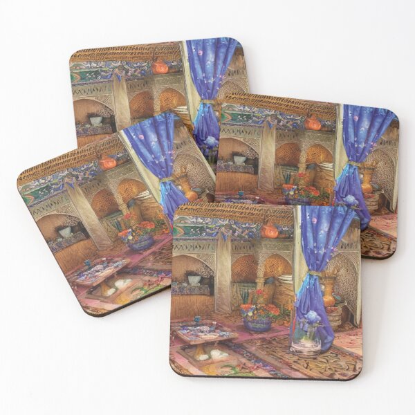 Item preview, Moroccan Oasis – Exotic Boho Interior with Warm Tones designed and sold by fairmaiden7.