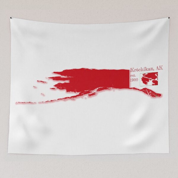 Item preview, Ketchikan, AK [Red] designed and sold by PhilbonianDezin.