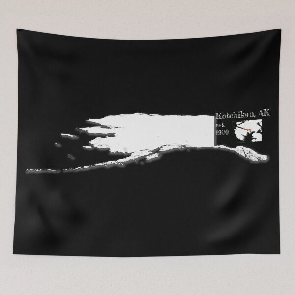 Item preview, Ketchikan, AK [White] designed and sold by PhilbonianDezin.