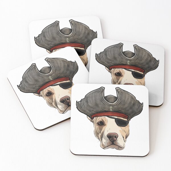 Item preview, Bull Terrier Pirate designed and sold by whyitsme.