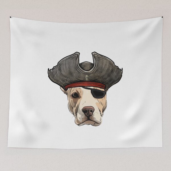 Item preview, Bull Terrier Pirate designed and sold by whyitsme.