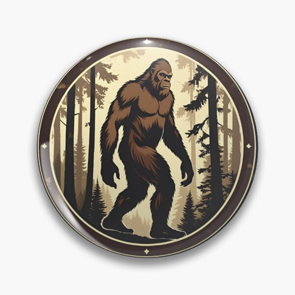 Item preview, Cryptid Research Club Vintage Bigfoot designed and sold by AdequateTRex.