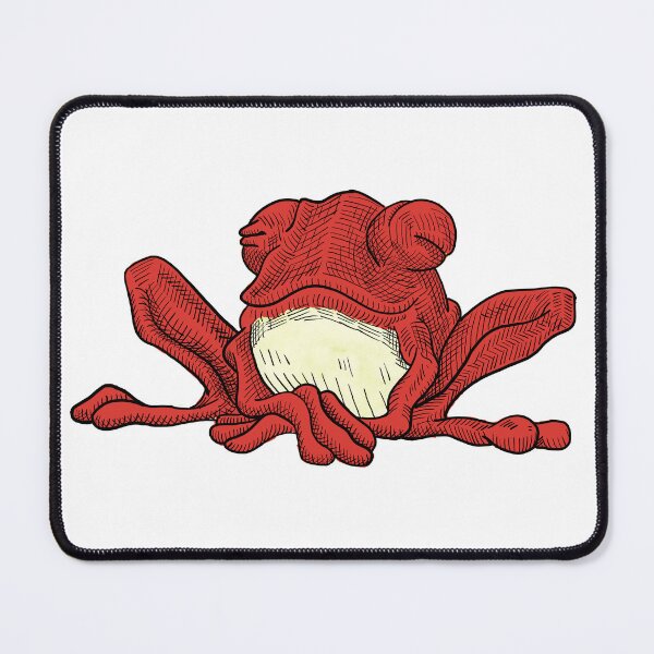 Item preview, Red Frog Just Chill'n being Mellow designed and sold by DanielPowers.