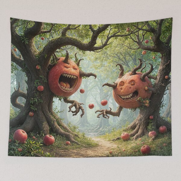 Item preview, Fruit Fight - a battle of trees designed and sold by shakespeare1212.