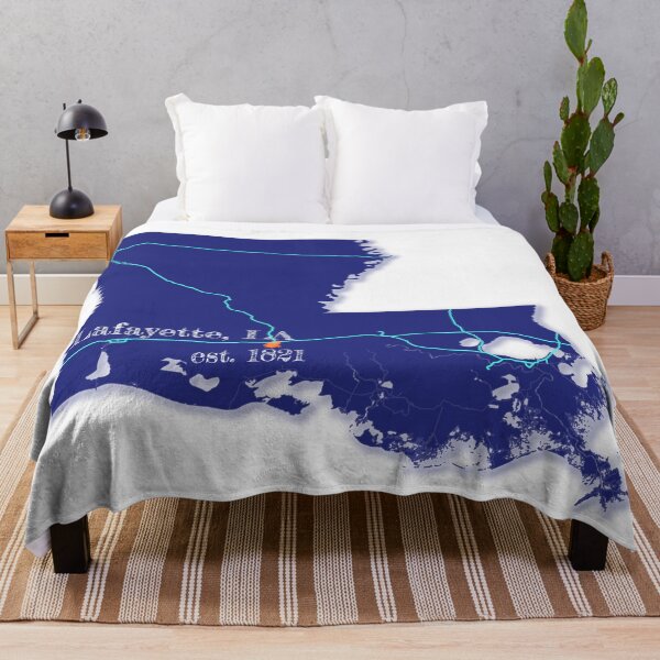 Item preview, Lafayette, LA [Blue] designed and sold by PhilbonianDezin.