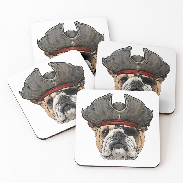 Item preview, Bulldog Pirate designed and sold by whyitsme.