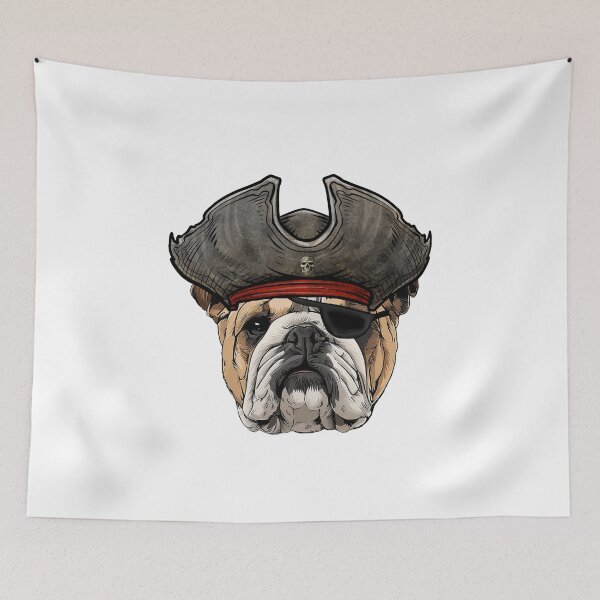 Item preview, Bulldog Pirate designed and sold by whyitsme.