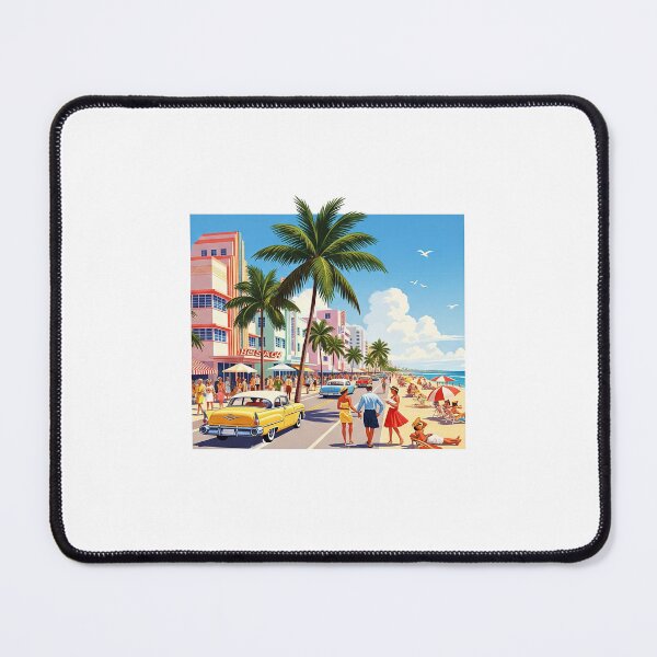 Item preview, Miami Beach - USA (Country Collection) designed and sold by HeartbeatPrint.