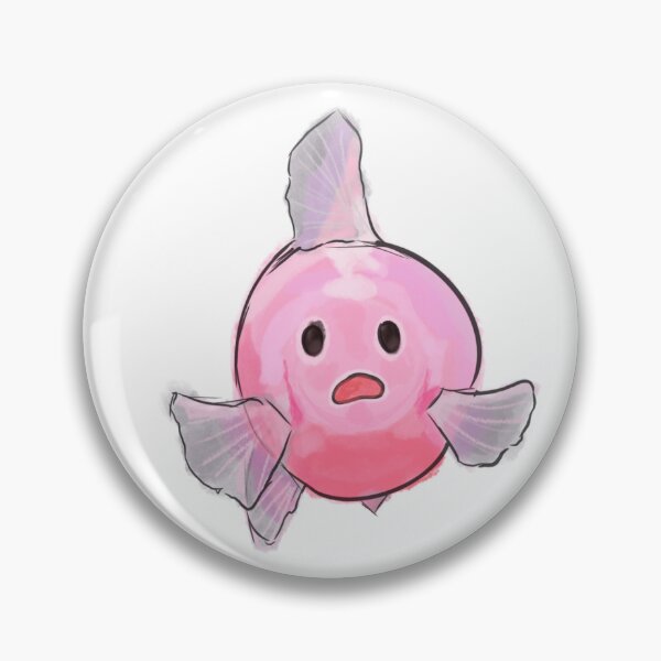Item preview, Silly Pink Fish designed and sold by TarynsCutesyShop.