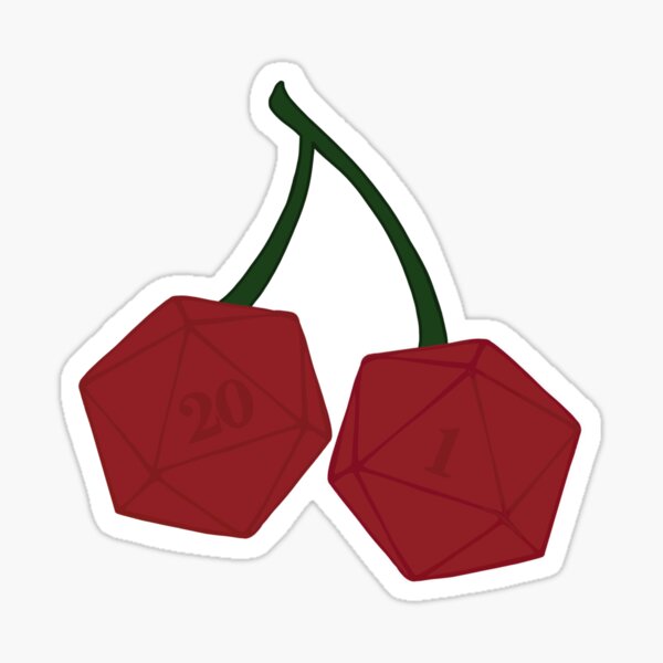 Item preview, D20 Cherries  designed and sold by ChampagneCanvas.
