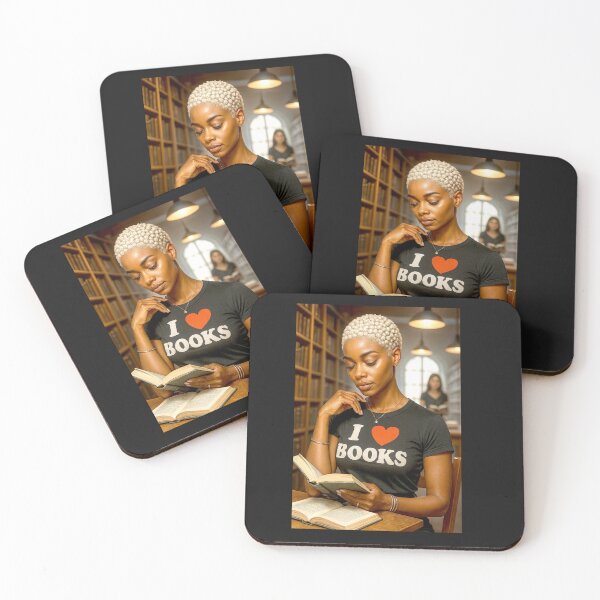 Item preview, I Heart Books Blonde designed and sold by Antuan Simmons.