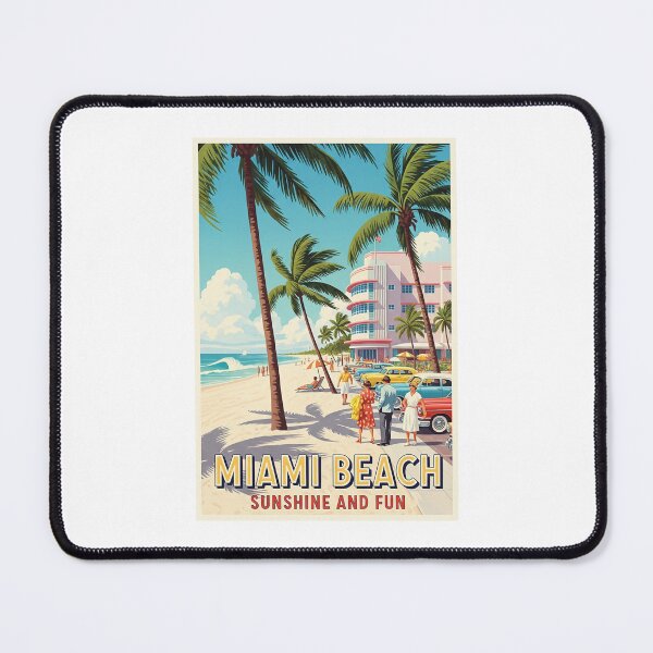 Item preview, Miami Beach - USA (Country Collection) designed and sold by HeartbeatPrint.