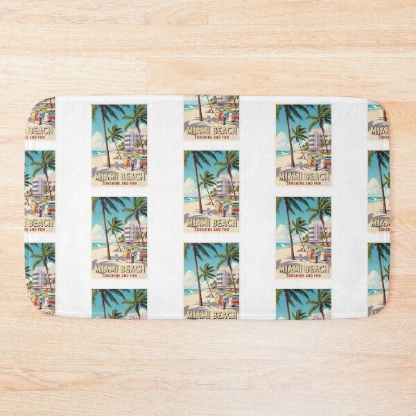 Item preview, Miami Beach - USA (Country Collection) designed and sold by HeartbeatPrint.