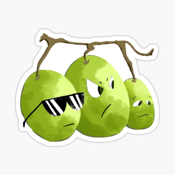 Item preview, Cool grapes Fruit Design designed and sold by Rrroga.