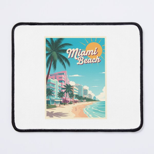 Item preview, Miami Beach - USA (Country Collection) designed and sold by HeartbeatPrint.