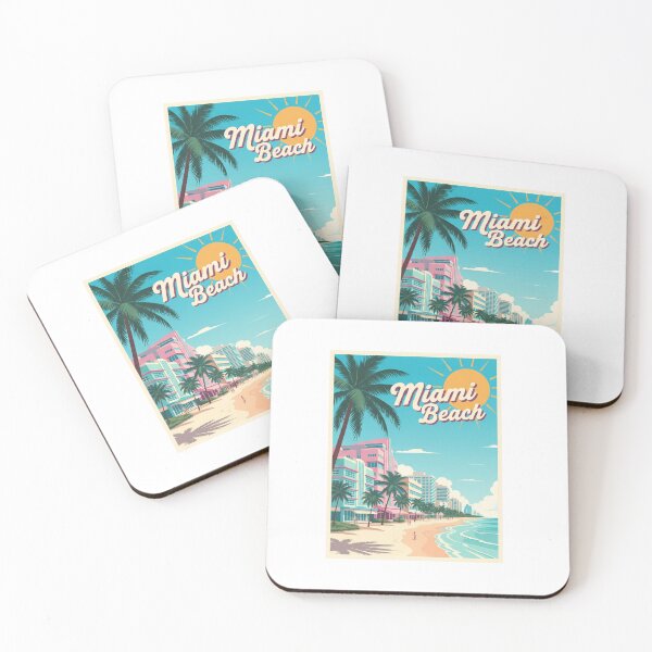 Item preview, Miami Beach - USA (Country Collection) designed and sold by HeartbeatPrint.