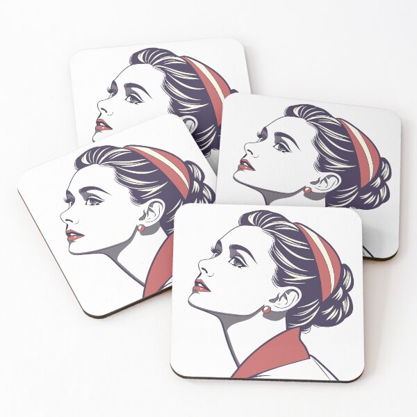 Item preview, Alexandra Kay – Retro Pop Art Silhouette designed and sold by JayceTucker89.