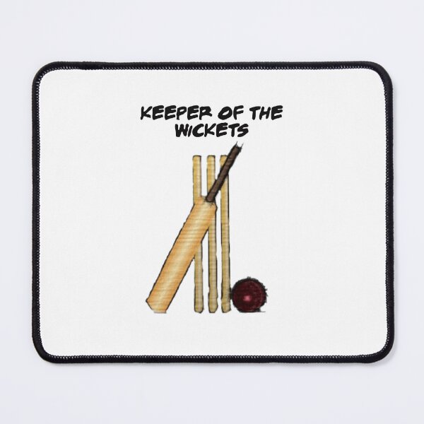 Item preview, Cricket Keeper of the Wickets • Funny Sports Fan Design designed and sold by fairmaiden7.