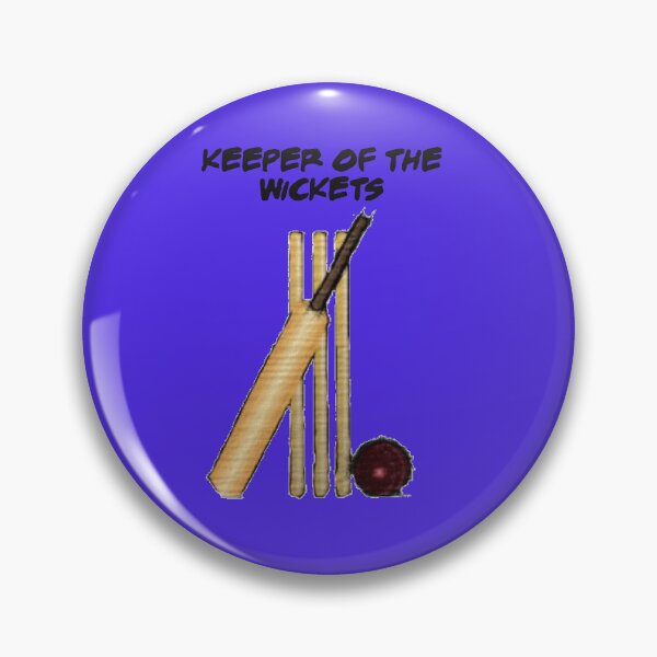 Item preview, Cricket Keeper of the Wickets • Funny Sports Fan Design designed and sold by fairmaiden7.
