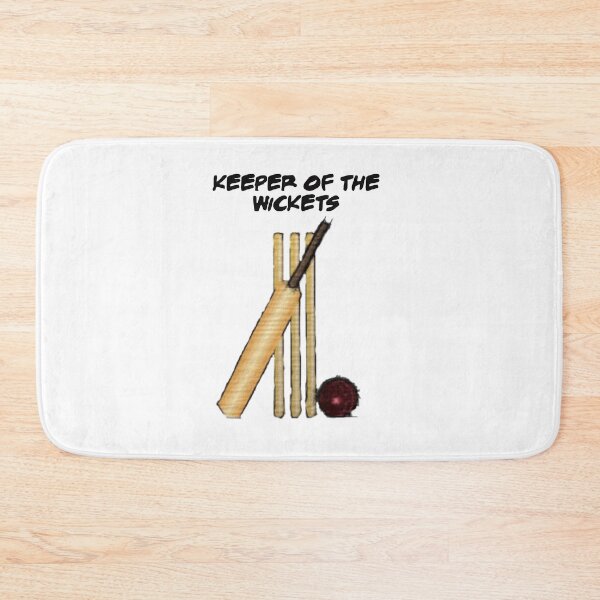 Item preview, Cricket Keeper of the Wickets • Funny Sports Fan Design designed and sold by fairmaiden7.