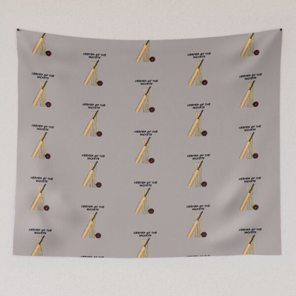Item preview, Cricket Keeper of the Wickets • Funny Sports Fan Design designed and sold by fairmaiden7.