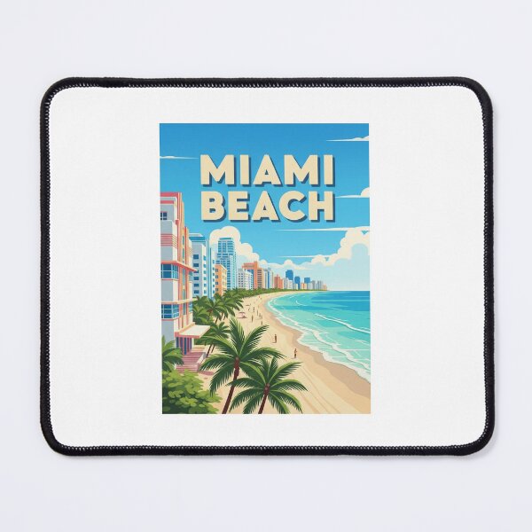 Item preview, Miami Beach - USA (Country Collection) designed and sold by HeartbeatPrint.
