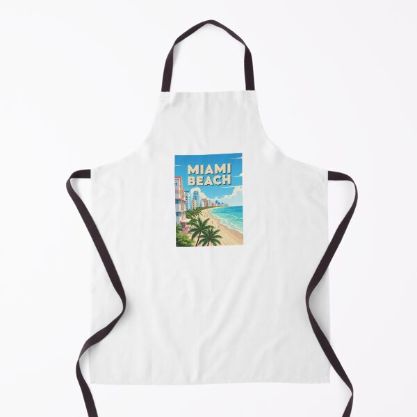 Aperçu de l'œuvre Miami Beach - États-Unis (Collection Country) créée et vendue par HeartbeatPrint.