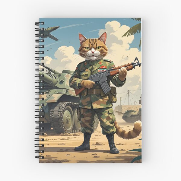 Item preview, Army cat designed and sold by 5-Star-Shopper.