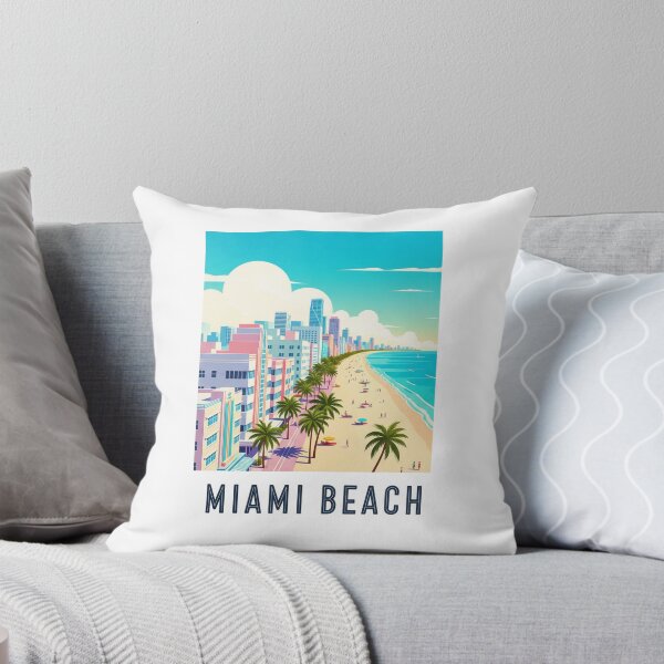 Artikelvorschau, Miami Beach – USA (Länderkollektion) entworfen und verkauft von HeartbeatPrint.