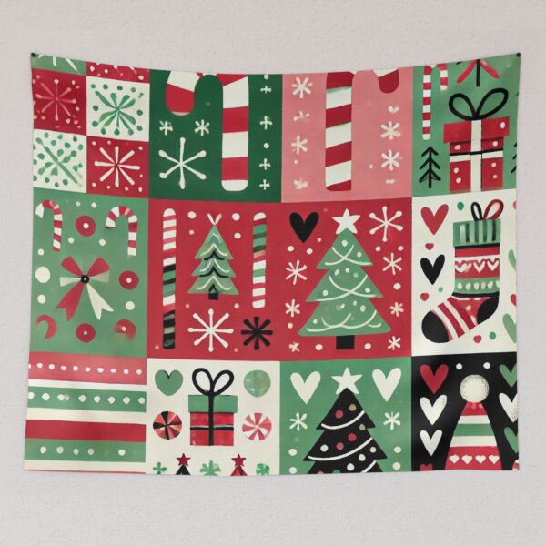 Item preview, Jolly Patch Parade designed and sold by Dream Bloom Gallery.