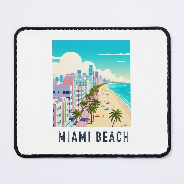 Item preview, Miami Beach - USA (Country Collection) designed and sold by HeartbeatPrint.