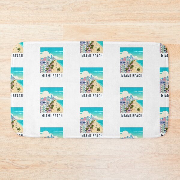 Item preview, Miami Beach - USA (Country Collection) designed and sold by HeartbeatPrint.