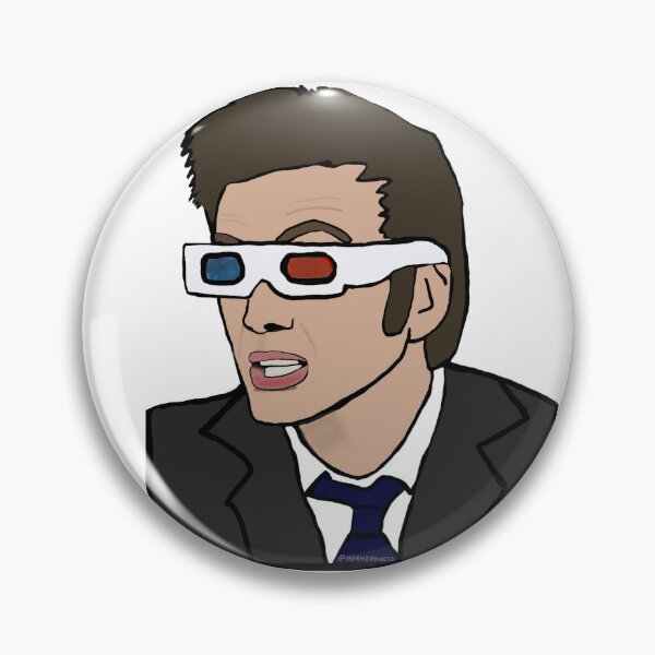 Item preview, Tenth Doctor in 3d designed and sold by hernerdness.