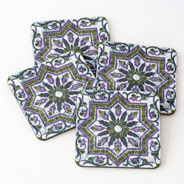 Item preview, Batik Middle Eastern tile designed and sold by AuroraXGreen.