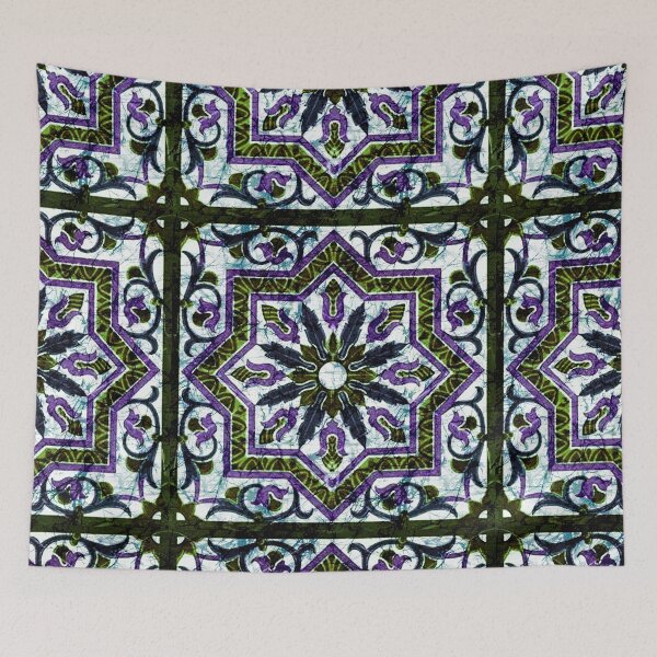 Item preview, Batik Middle Eastern tile designed and sold by AuroraXGreen.