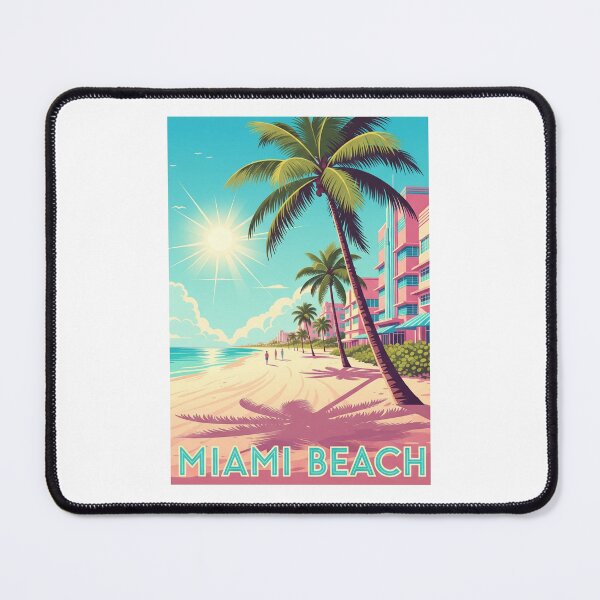 Item preview, Miami Beach - USA (Country Collection) designed and sold by HeartbeatPrint.