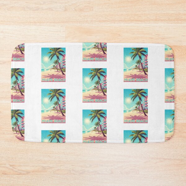 Item preview, Miami Beach - USA (Country Collection) designed and sold by HeartbeatPrint.