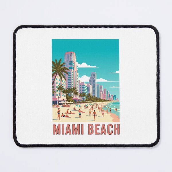 Item preview, Miami Beach - USA (Country Collection) designed and sold by HeartbeatPrint.