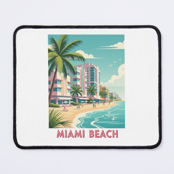 Item preview, Miami Beach - USA (Country Collection) designed and sold by HeartbeatPrint.