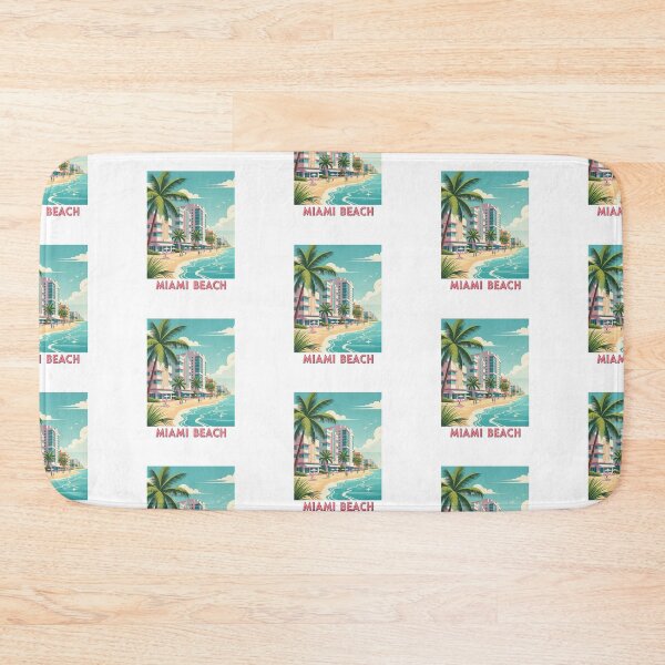 Item preview, Miami Beach - USA (Country Collection) designed and sold by HeartbeatPrint.