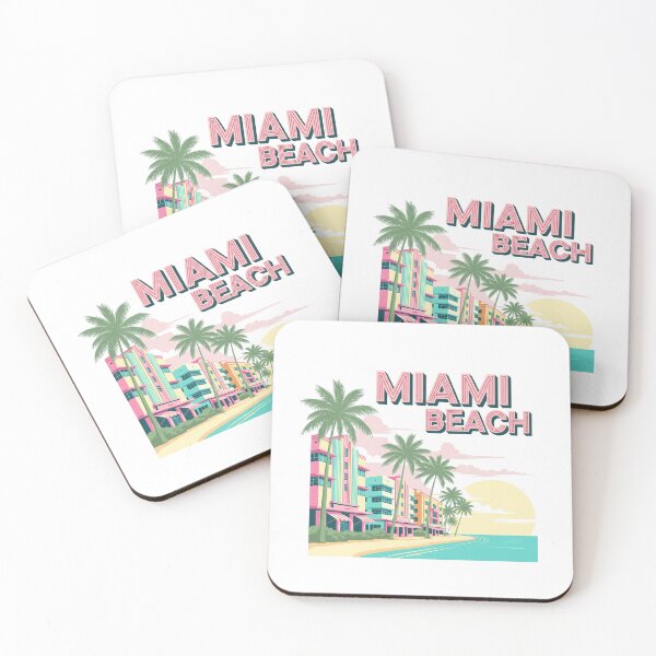 Item preview, Miami Beach - USA (Country Collection) designed and sold by HeartbeatPrint.